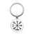 Nordic Viking Compass Pattern Keychain Pendant - Lootquake