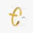 Women's Retro Fashion Stainless Steel Shaped Ring - Lootquake