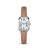 Artistic Silver Case Square Thin Strap Roman Women's Quartz Watch - Lootquake