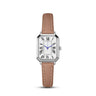 Artistic Silver Case Square Thin Strap Roman Women's Quartz Watch - Lootquake