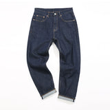 Autumn Dark Blue Loose Trendy Casual Jeans - Lootquake