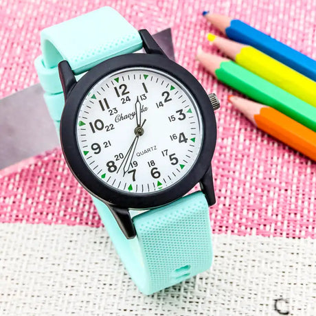 Luminous Needle Waterproof Transparent Digital Electronic Watch - Lootquake