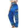 Women's Striped Digital Floral Print Casual Jumpsuit
