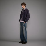 Washed Straight Jeans Men's Casual Long Pants - Lootquake