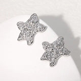 Simple Temperament Stainless Steel Studs 18K Gold Plating Does Not Fade - Lootquake