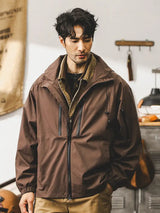 American Retro Outdoor Outdoor Jacket Coat Men - Lootquake