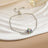 Simple Rotatable Flower Color-preserving Pure Copper Gold-plated Bracelet - Lootquake