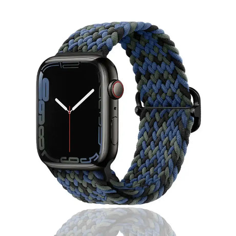 Metal Magnetic Buckle Nylon Braided Stretch Strap - Lootquake