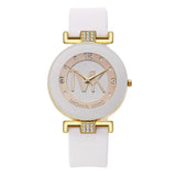 Fashion Women's Diamond Silicone Strap Quartz Watch - Lootquake