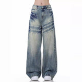 Loose Wide Leg Jeans American High Street - Lootquake