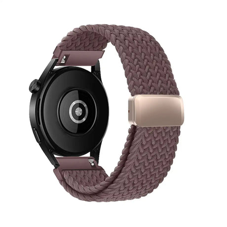 Metal Magnetic Buckle Nylon Braided Stretch Strap - Lootquake