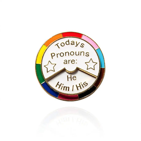 Daily Plural Select Rainbow Brooch Keychain - Lootquake