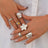 French Style Baroque Pearl Ring - Lootquake