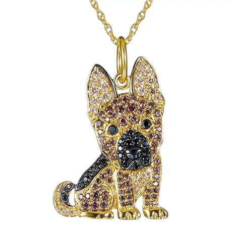 Fashion Exquisite Cartoon Pet Puppy Necklace - Lootquake