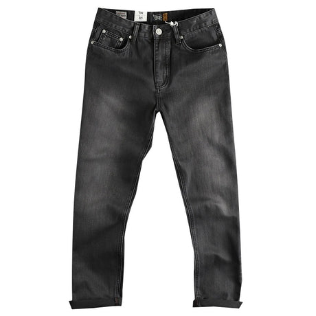 Fashion American Washed Black Gray Jeans Men - Lootquake