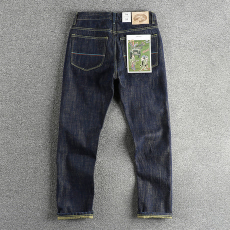 Colored Cotton Vintage Jeans Trousers For Men - Lootquake