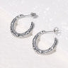 Simple Temperament Stainless Steel Studs 18K Gold Plating Does Not Fade - Lootquake