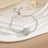 Simple Rotatable Flower Color-preserving Pure Copper Gold-plated Bracelet - Lootquake