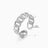 Women's Retro Fashion Stainless Steel Shaped Ring - Lootquake