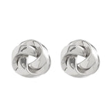 All-match Twisted Alloy Stud Earrings For Women - Lootquake