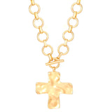 European And American Cross Alloy Pendant Necklace - Lootquake