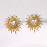 Simple Temperament Stainless Steel Studs 18K Gold Plating Does Not Fade - Lootquake