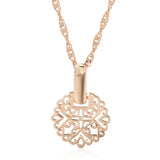 Fashionable Rose Gold Real Gold Plated Earrings - Lootquake