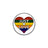 Women's Fashion English Letter Rainbow Love Alloy Drip Badge - Lootquake