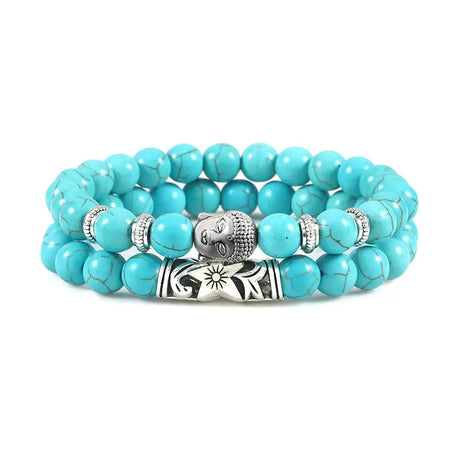 Wooden Bead Bracelet Buddha Head Men's And Women's Suits Hollow Out Hand Jewelry - Lootquake