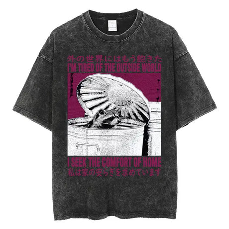 Fashion Personality Frog Print Men's T-shirt - Lootquake