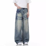 Loose Wide Leg Jeans American High Street - Lootquake