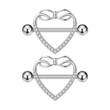 Fashion Zircon Adhesive Nail Piercing Jewelry - Lootquake