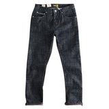 Heavy 14oz Bamboo High Cotton American Retro Jeans Men - Lootquake