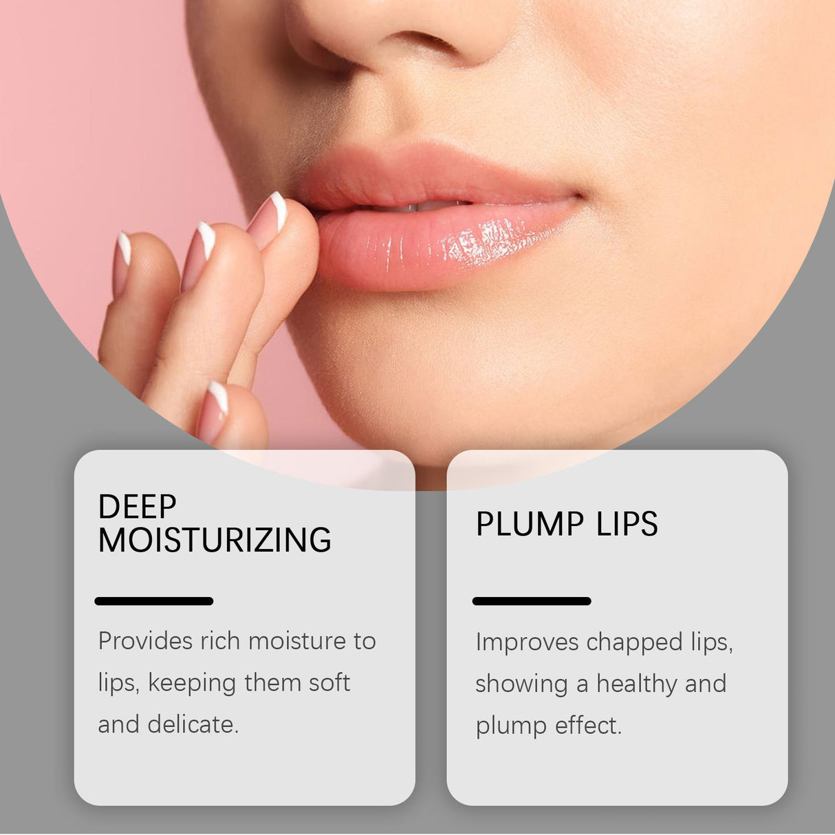 Moisturizing Lip Gloss Transparent Long Lasting Reduce Fine Line Anti Dry Hydrating Glaze Plumper Soft Lipstick Lips Beauty Care