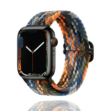 Metal Magnetic Buckle Nylon Braided Stretch Strap - Lootquake