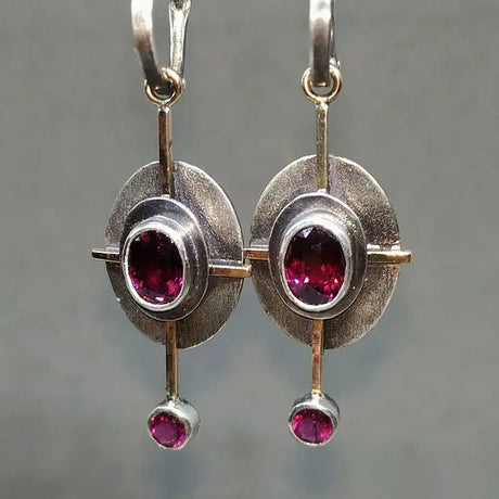 Retro Oval Earrings For Women - Lootquake