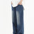 Vintage Smoky Gray Elastic Waist Jeans For Men And Women - Lootquake