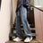 American Fashion Brand Vintage Mop Straight Jeans - Lootquake