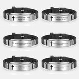 Inspirational Simple Family Friendship Stainless Steel Bracelet - Lootquake