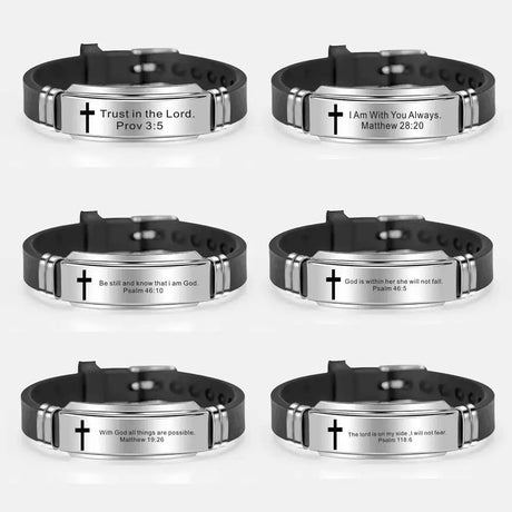 Inspirational Simple Family Friendship Stainless Steel Bracelet - Lootquake