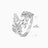 Women's Retro Fashion Stainless Steel Shaped Ring - Lootquake