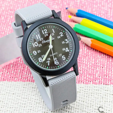 Luminous Needle Waterproof Transparent Digital Electronic Watch - Lootquake