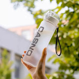 Casino Frosted Sports Water Cup Plastic Handy Cup Men and Women Creativity Portable Student Kettle with Lid Sports Bottle