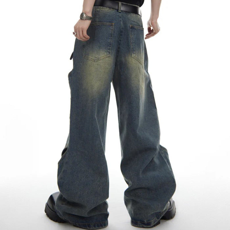 Spring And Summer Casual Wide Leg Hollow Baggy Pants - Lootquake