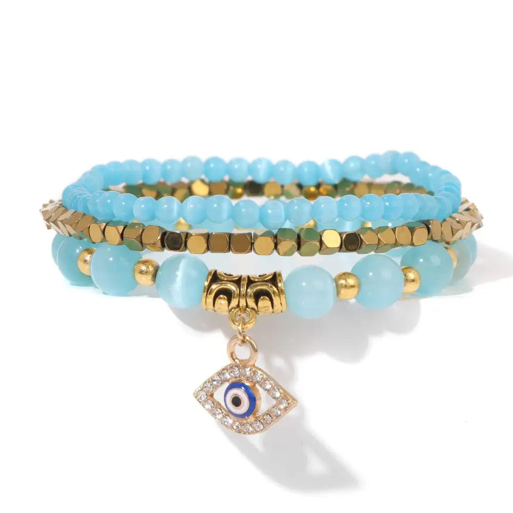 Fashion Personality Female Turquoise Suit Jewelry - Lootquake