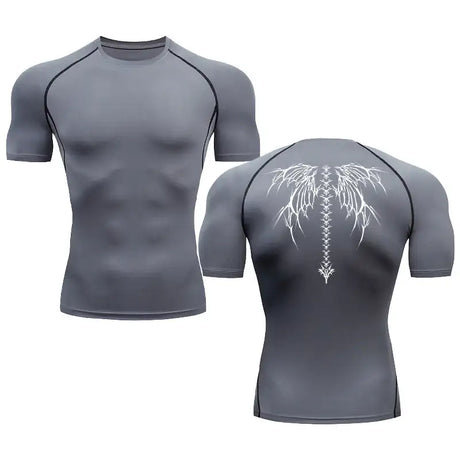 Summer Men's Short-sleeved Fashion Outdoor Casual Printed Quick-drying T-shirt - Lootquake