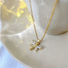 Swallow Titanium Steel Micro Zircon-laid Necklace - Lootquake