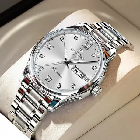 High-grade Waterproof Luminous Business Pure Mechanical Watch - Lootquake