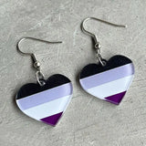 Rainbow Geometric Simple Multi-color Love Heart - Lootquake