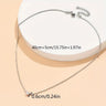 Fashion Snake Bones Chain Love Pendant Necklace - Lootquake